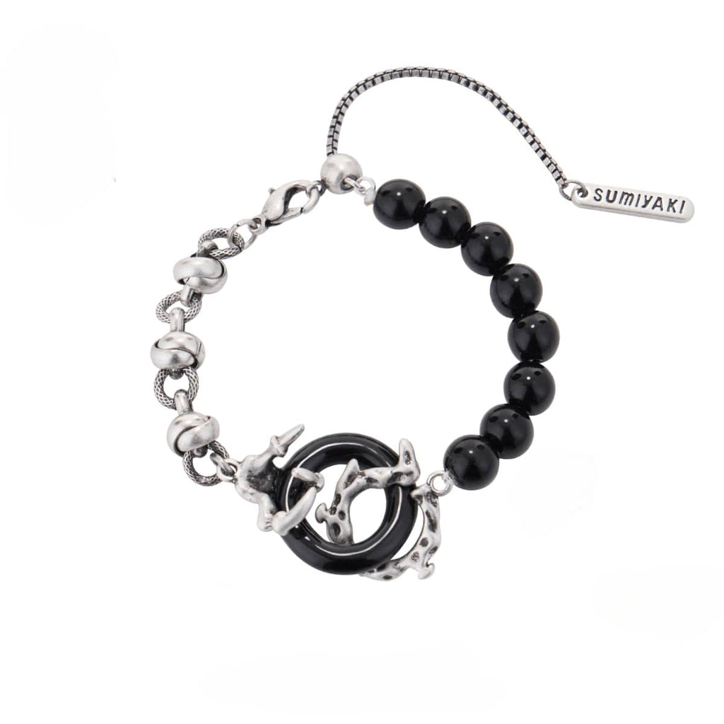 Kobine Women's Punk Dragon Claw Splice Bracelet