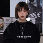 Kobine Damen-Halskette mit Punk-Graffiti-Kreuz