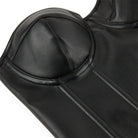 Kobine Damen Punk-Überbrustkorsett aus Kunstleder mit Schnürung