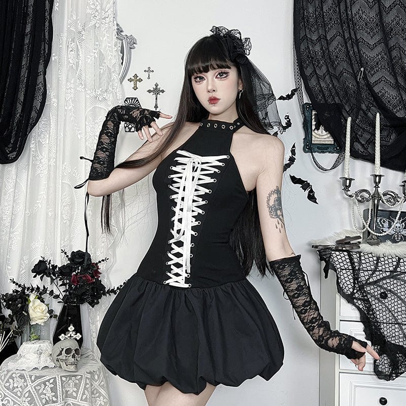 Costume Punk Abbigliamento Femminile Vestito Punk Vestito Di