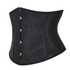 Kobine Women's Punk Solid Color Underbust Corset