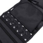 Kobine Women's Punk Solid Color Underbust Corset