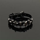 Kobine Women's Punk Star Faux Leather Choker
