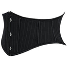 Kobine Women's Punk Striped Lace-up Underbust Corset