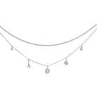 Kobine Damen-Halskette mit Punk-Sonne-Motiv