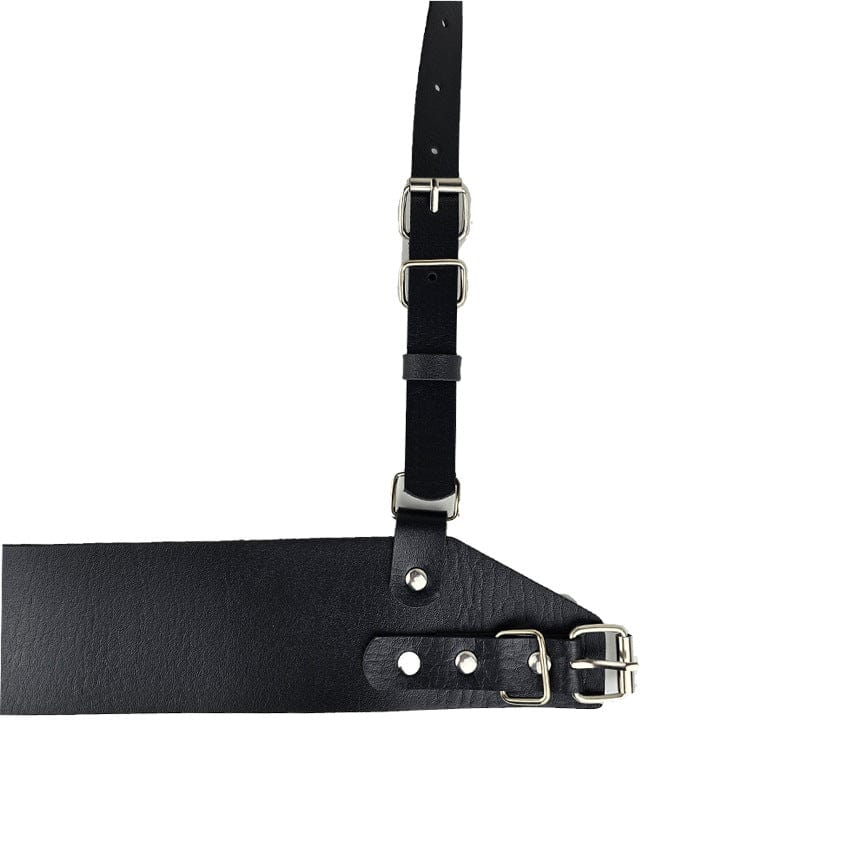 Kobine Women's Punk Wide Waist Belt Body Chain Harness