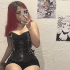 Kobine Women's Steampunk Multi-chain Overbust Corsets With T-back