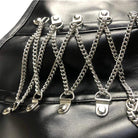 Kobine Women's Steampunk Multi-chain Overbust Corsets With T-back