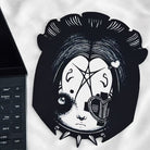 Nothing Here Gothic Doll Head Mouse Pad