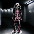 Nothing Here Women's Gothic Skeleton X-Ray Pajama Set 2 Pieces Loungewear