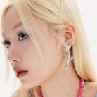 Pink Kawaii Women's Pink Kawaii Strawberry Rabbit Earrings