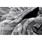 Punk Design Women's Gothic Layered Hem Lace-up High-Waist Skirt