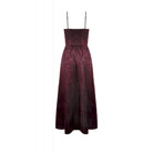 Punk Design Women's Gothic Rose Layered Lace Ruffle Asymmetric Slip Dress