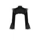 Punk Design Women's Gothic Stand Collar Flared Sleeved Cape