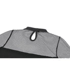 Punk Design Women's Punk Cut-out Buckle Strap Mesh Splice Top
