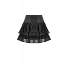 Punk Design Women's Punk Eyelet Strap Wide-Waistband Skirt