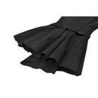 Punk Design Women's Punk Studded Asymmetrical Pleated Dress