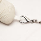 PUNK RAVE Gothic Black Bear Doll Keychain Home Decoration