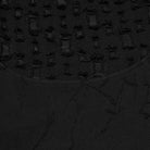 PUNK RAVE Men's Cyberpunk Rivet Ripped Loose T-shirt