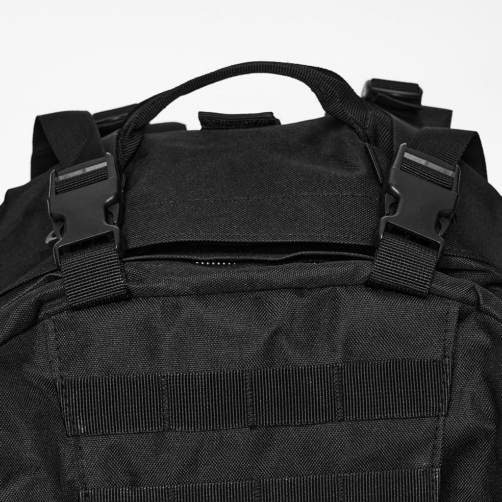 Men's Cyberpunk Skull Cross Ring Buckle Strap Tactical Backpack