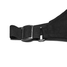 PUNK RAVE Men's Cyberpunk Stand Collar Zip Hooded Short Vest