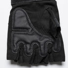 PUNK RAVE Men's Cyberpunk Studs Mesh Pad Gloves