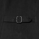 PUNK RAVE Men's Cyberpunk Zip Stand Collar Hooded Jacket