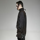 PUNK RAVE Men's Do Old Style Steampunk Tie Shirt