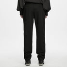 PUNK RAVE Men's Gothic Asymmetric Batwing Pleated Pants