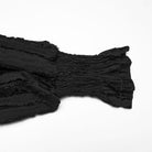 PUNK RAVE Men's Gothic Bowknot Ruffled Pullover Shirt