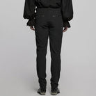 PUNK RAVE Men's Gothic Buckle Jacquard Pants