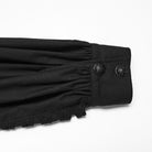 PUNK RAVE Men's Gothic Collared Lantern Sleeve Shirt
