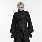PUNK RAVE Men's Gothic Decal Tie