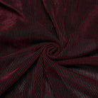 PUNK RAVE Men's Gothic Double-breasted Puff Sleeved Shirt Red