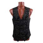 PUNK RAVE Men's Gothic Dress Vest Palace Waistcoat