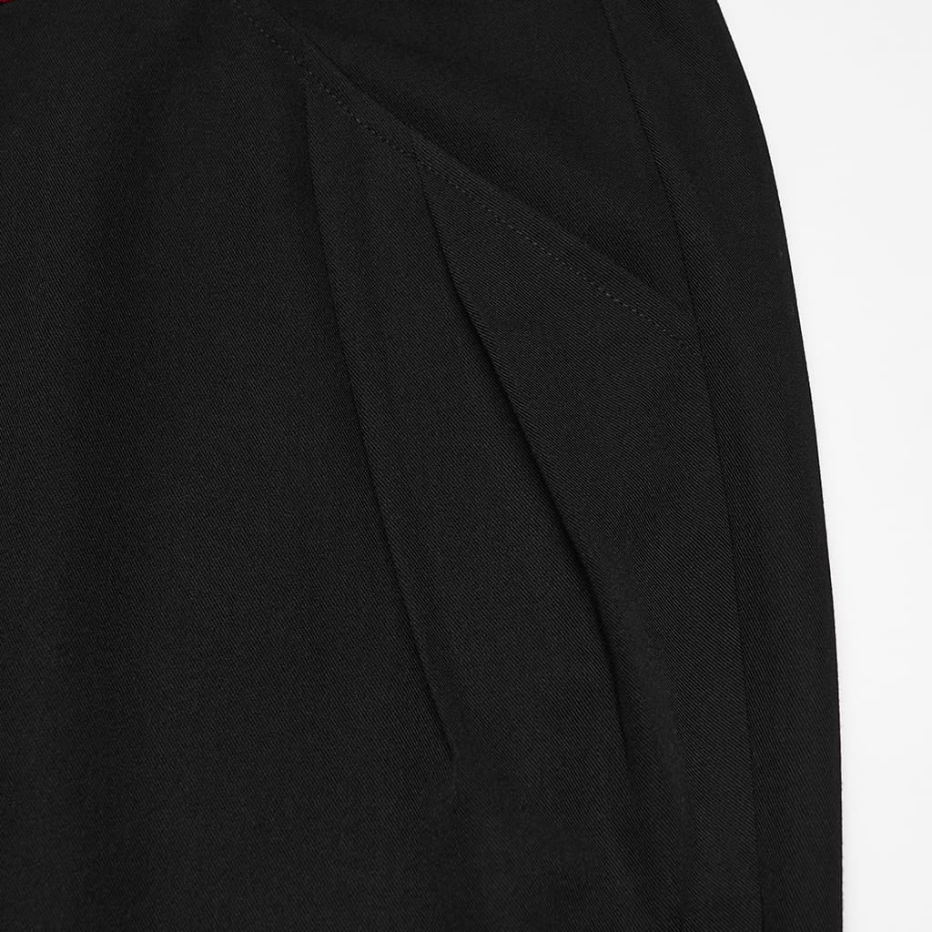Pantaloni da uomo PUNK RAVE in stile gotico ricamati e patchwork, neri