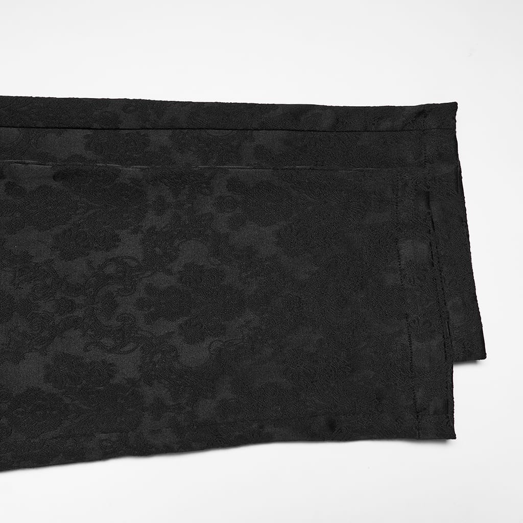 Pantaloni plissettati gotici ricamati da uomo PUNK RAVE