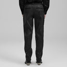 PUNK RAVE Herren Gothic Jacquardhose mit Blumenmuster