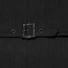 PUNK RAVE Men's Gothic Lace Applique Lapel Long Waistcoat