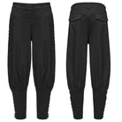 PUNK RAVE Men's Gothic Lace-up Cuffed Pants