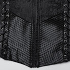 PUNK RAVE Men's Gothic Lace-up Eyelets Buckle-up Waistcoat