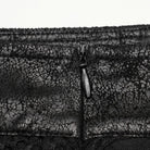 PUNK RAVE Herren Gothic Mesh Splice Unregelmäßiger langer Rock