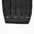 PUNK RAVE Men's Gothic Pleated Girdle