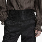 PUNK RAVE Men's Gothic Pleated Girdle