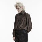 PUNK RAVE Men's Gothic Pleated Girdle