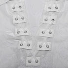 PUNK RAVE Men's Gothic Sheer Chomper Velvet Shirt