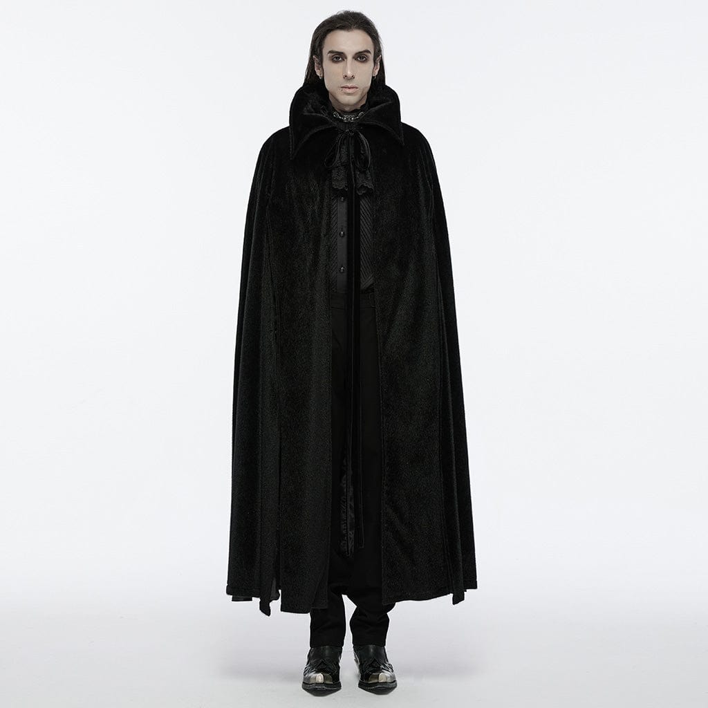 PUNK RAVE Men's Gothic Strap Bat Cloak