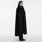 PUNK RAVE Men's Gothic Strap Bat Cloak