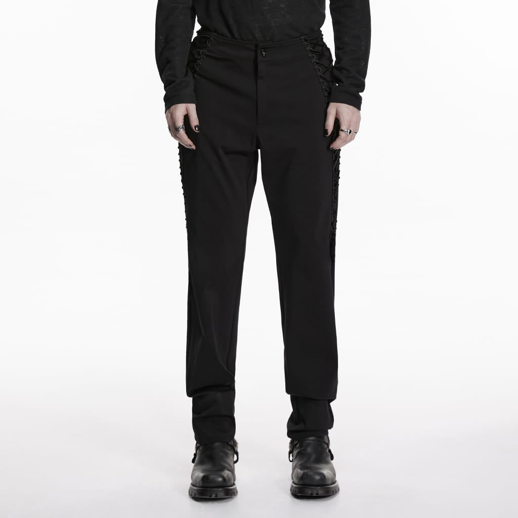 Pantaloni minimalisti gotici da uomo PUNK RAVE