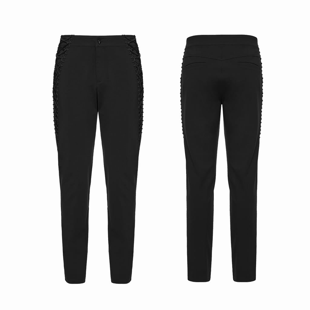 Pantaloni minimalisti gotici da uomo PUNK RAVE